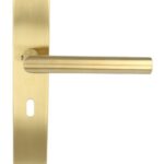 Deurklink op schild SL56 BASICS LBII-19P13N56 PVD mat goud