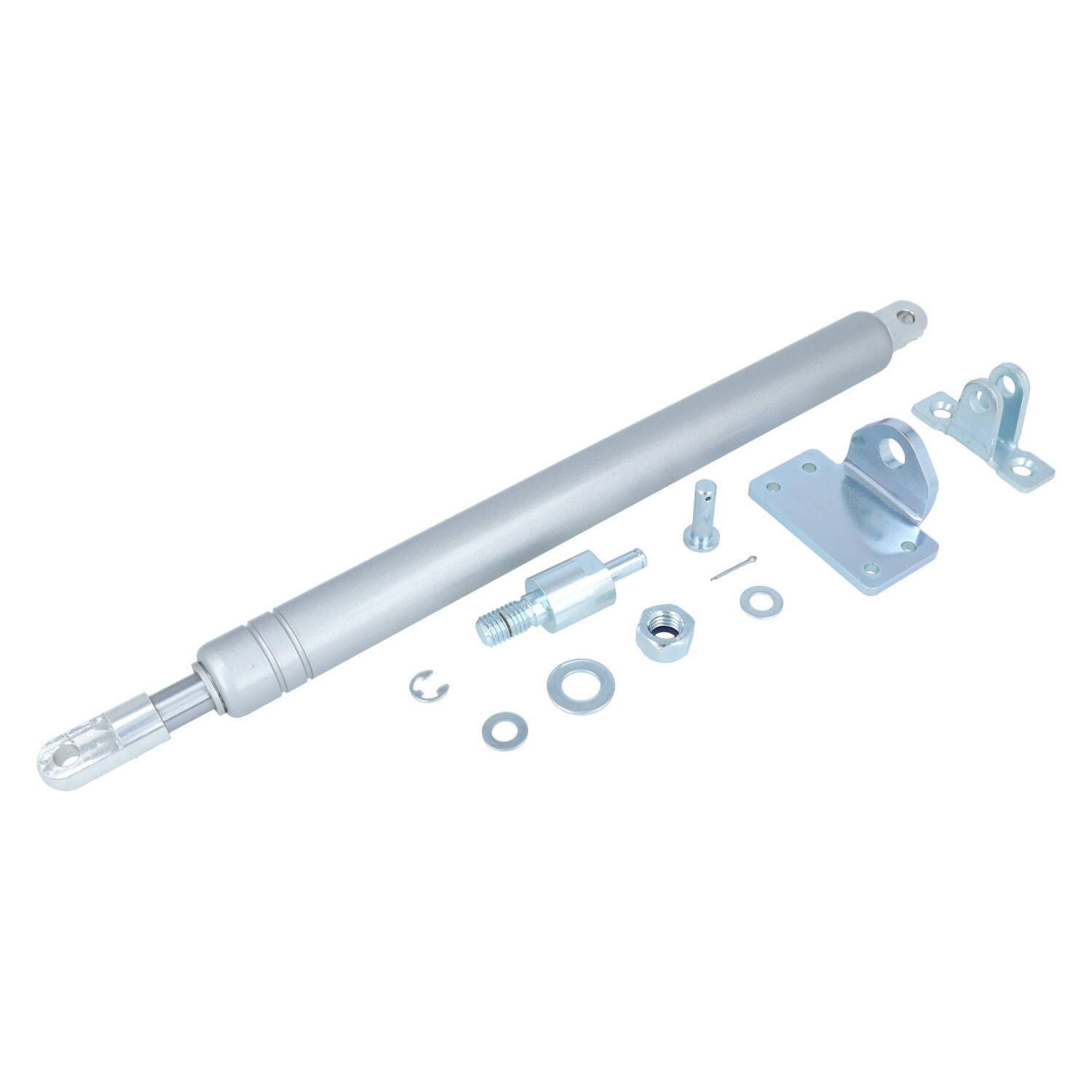 Dictator deuropeningsbegrenzer 150 kg, 120 ° bevestigingsset 4 met vastzetting