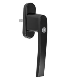 Draaikiepgarnituur Mod. 2550 afsluitbaar mat zwart