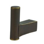 Kapstokhaak Jolie Core 34x34 mm antiek brons