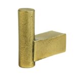 Kapstokhaak Jolie Core 34x34 mm antiek goud
