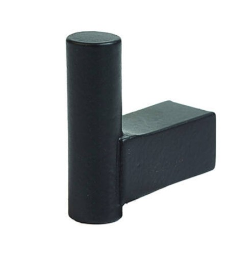 Kapstokhaak Jolie Core 34x34 mm zwart