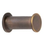 Kapstokhaak Jolie Rieu rond 20 mm antiek brons