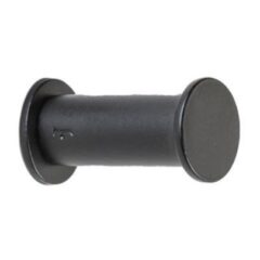 Kapstokhaak Jolie Rieu rond 20 mm zwart