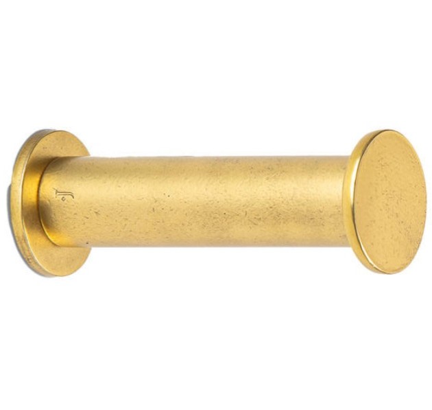 Kapstokhaak Jolie Rieu rond 30 mm antiek goud