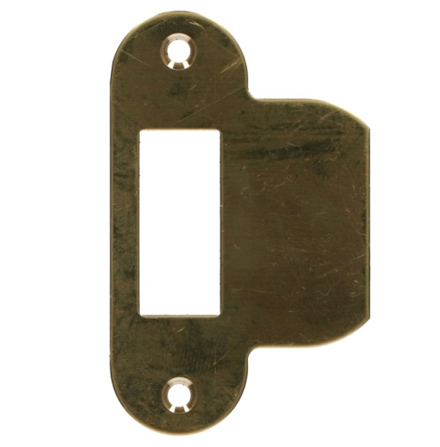 Nemef sluitplaat afgerond P12555 messing