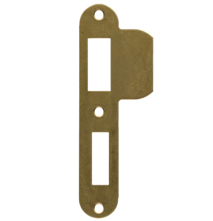 Nemef sluitplaat afgerond P12665 messing