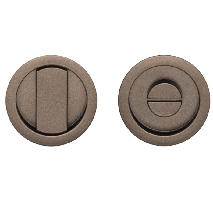 Set inbouwkommen inclusief toiletsluiting TIMELESS LB57S brons