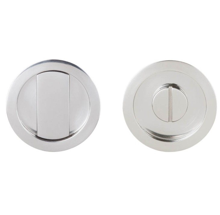 Set inbouwkommen inclusief toiletsluiting TIMELESS LB57S gepolijst rvs