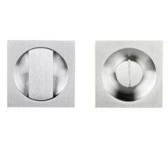 Set inbouwkommen inclusief toiletsluiting TIMELESS LSQ54S mat rvs