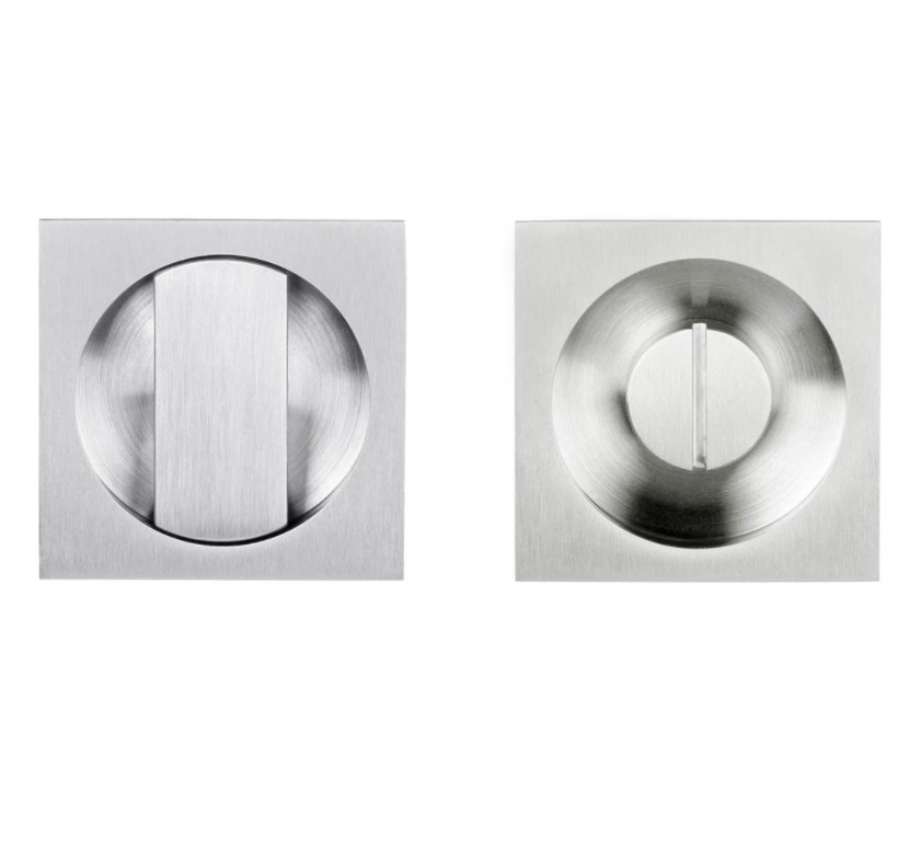 Set inbouwkommen inclusief toiletsluiting TIMELESS LSQ54S mat rvs