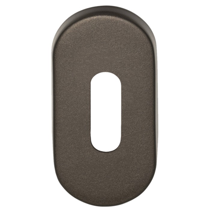 Sleutelplaatje ovaal BASICS LBN32 brons