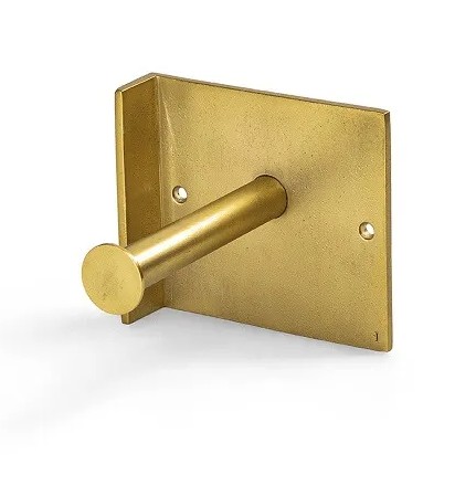 Toiletrolhouder Jolie Rieu antiek goud