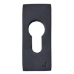 Veiligheid-schuifrozet Jolie 70x30 mm zwart