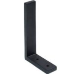 Wandbevestiging voor toiletborstel staand Jolie CoreRieu zwart