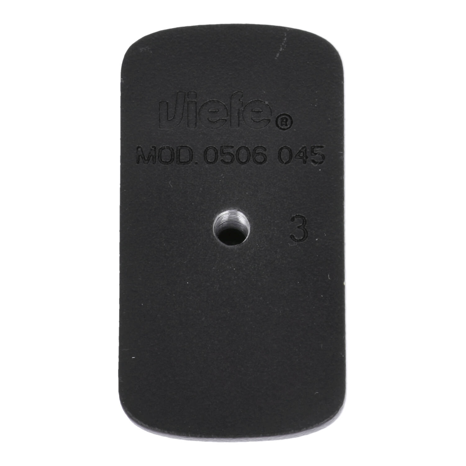 Knop Firm 30x46 mm mat zwart - Afbeelding 3