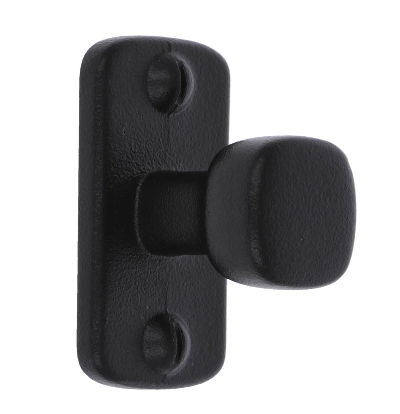 Knop Firm 30x46 mm mat zwart