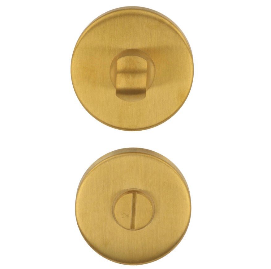 ODShop toiletsluiting Modern blind rond PVD mat goud - Afbeelding 2