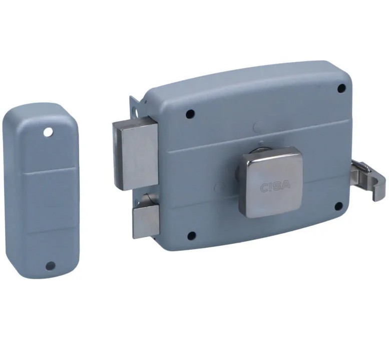 Oplegslot Cisa 50430 50 mm DIN rechts naar binnen draaiend met knop