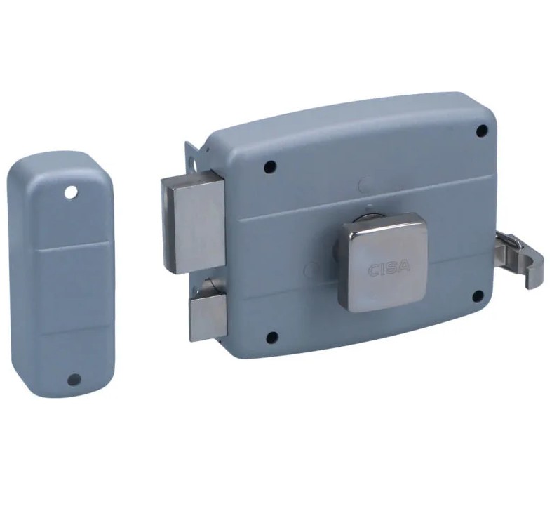 Oplegslot Cisa 50430 60 mm DIN rechts naar binnen draaiend met knop