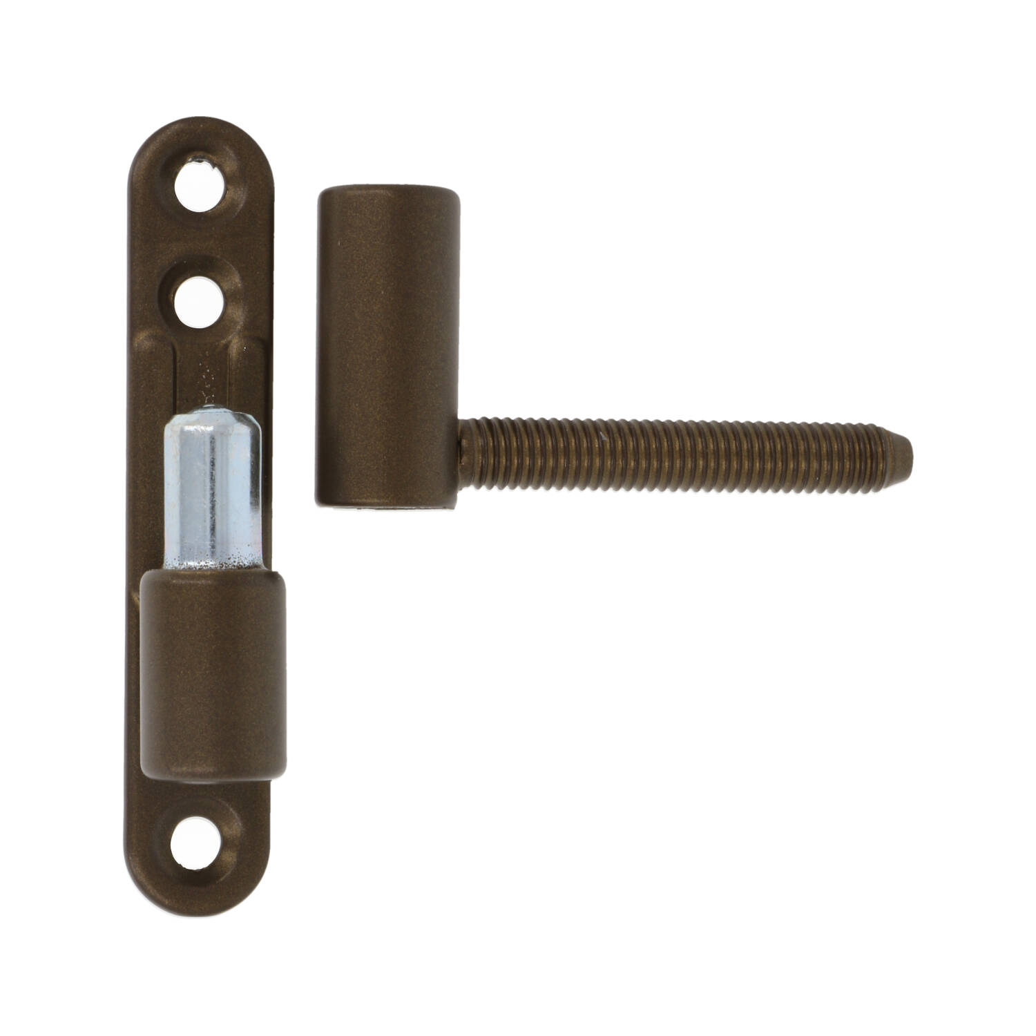 Renovatiescharnier voor opschroeven/inboren brons - Afbeelding 3