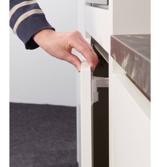 SecuCare Junior Lade en kastdeur afsluiter zelfklevend (per 4 verpakt) - Afbeelding 2