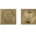 Set inbouwkommen inclusief toiletsluiting TIMELESS LSQ54S PVD mat goud