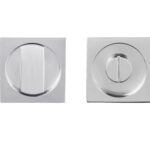 Set inbouwkommen inclusief toiletsluiting TIMELESS LSQ54S gepolijst rvs