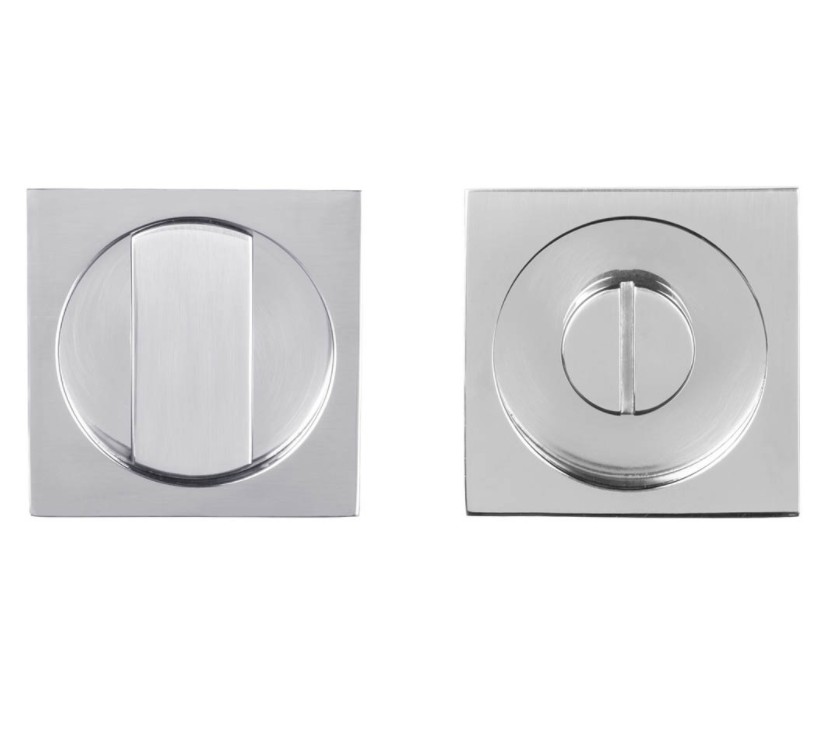 Set inbouwkommen inclusief toiletsluiting TIMELESS LSQ54S gepolijst rvs