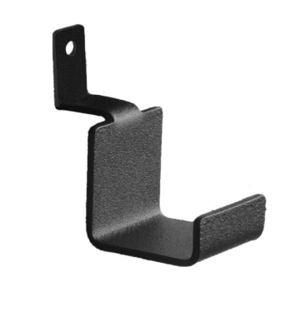 Set van 2 zwarte haken voor akoestische panelen