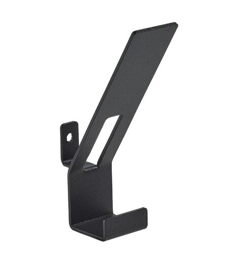 Set van 2 zwarte kapstokhaken voor akoestische panelen