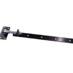 Verstelbare heng 670 mm mat zwart