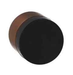 Deurstop wandmontage ø30x26mm PVD brons