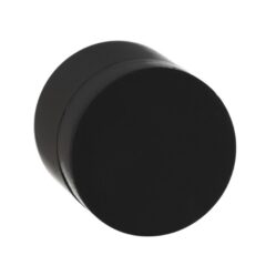 Deurstop wandmontage ø30x26mm PVD zwart