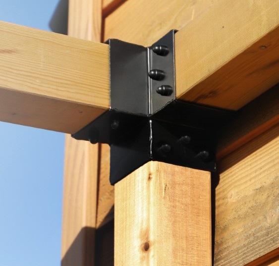Starx paalverbinder type-Y 90x90 mm zwart - Afbeelding 3