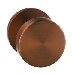 Vaste knop Permafix rond ø52x6mm PVD brons