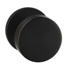 Vaste knop Permafix rond ø52x6mm PVD zwart
