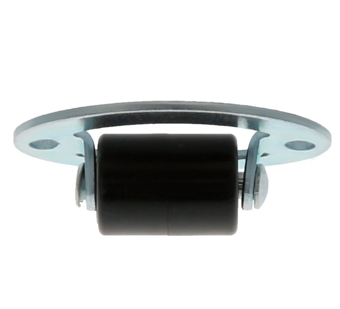 Zwart nylon wiel ⌀13 mm - Afbeelding 3