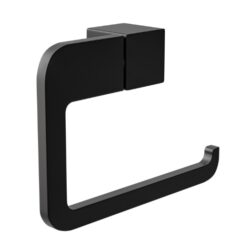 AMIG Toiletrolhouder zamak zwart 133 mm