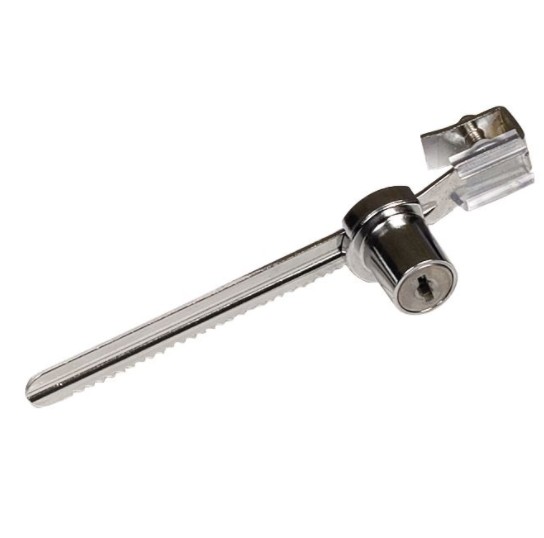 AMIG slot voor vitrinekast staal vernikkeld