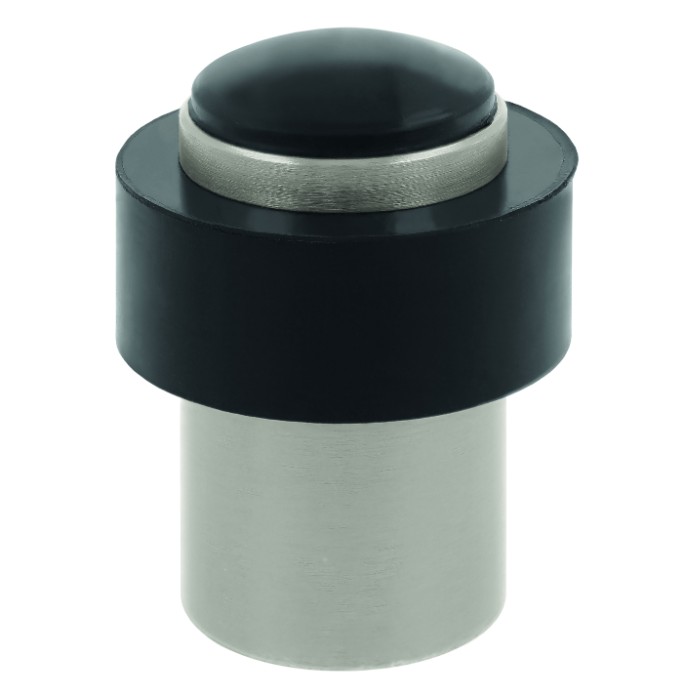 AMIG deurstop Ø30 mm aluminium nikkel