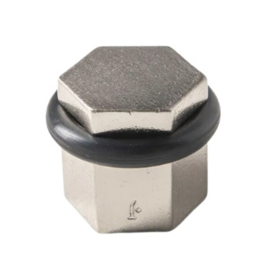 Deurstop vloermontage Jolie Six Fois oud zilver