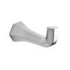 Kapstokhaak Jolie Six Fois 65 mm oud zilver