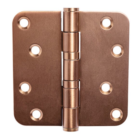 Kogellagerscharnier 89x89 mm PVD brons koper