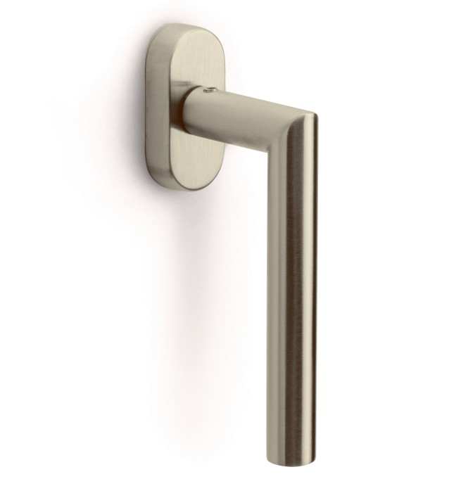 Draaikiepgarnituur BASICS LBII-19DK-O PVD champagne