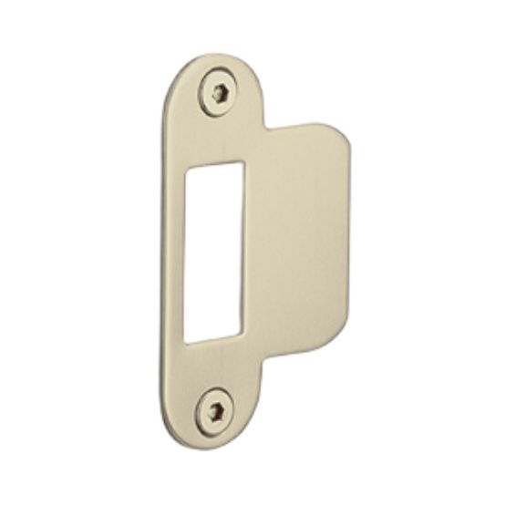 FORMANI afgeronde sluitplaat voor loopslot BASICS LBSPASFC PVD champagne