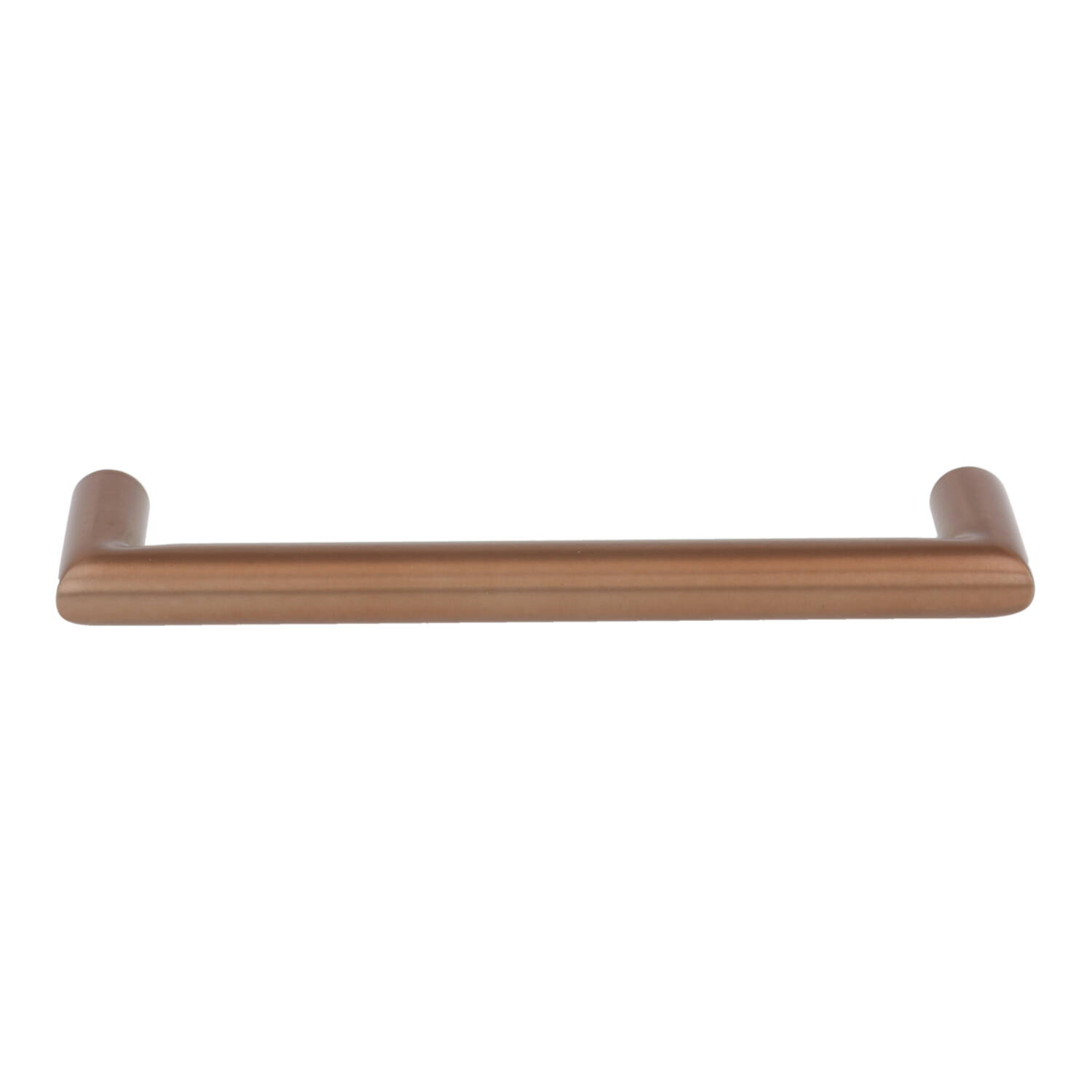 Greep rond 128 mm mat brons - Afbeelding 2