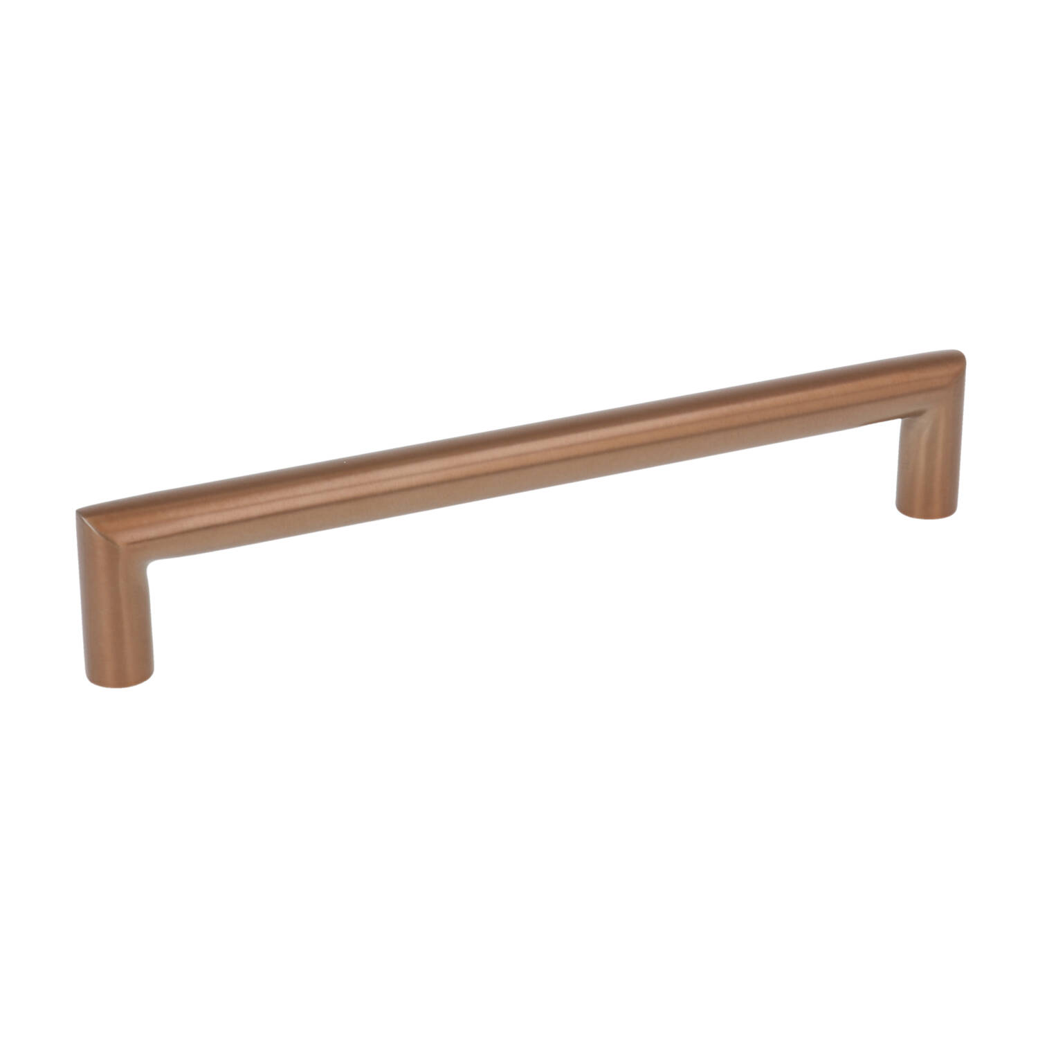 Greep rond 160 mm mat brons