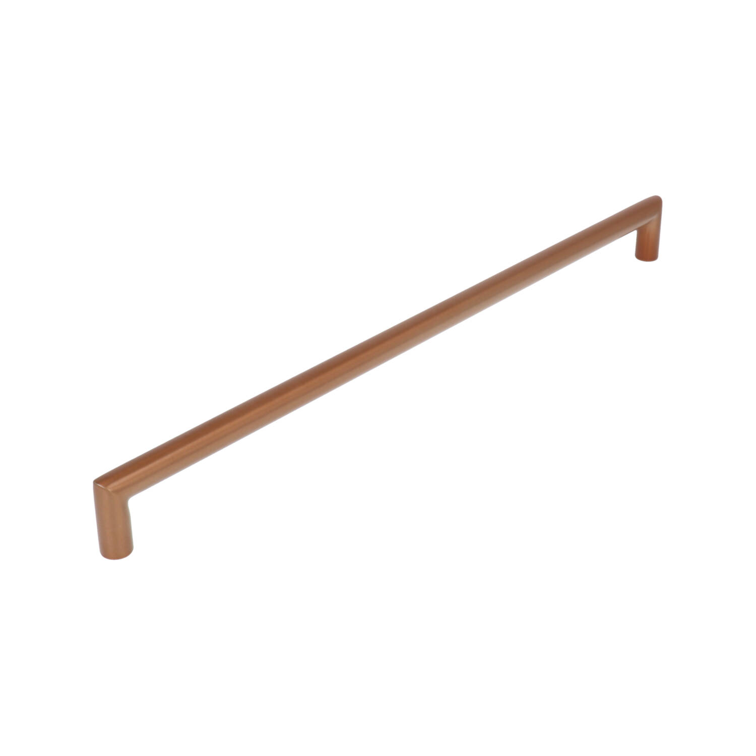 Greep rond 320 mm mat brons - Afbeelding 2