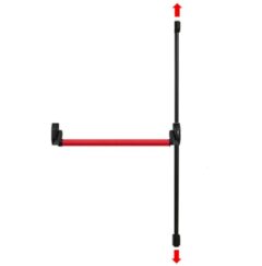 CISA paniekbalk ALPHA push 2-punts sluitend